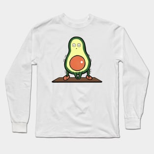 Avocado Yoga Long Sleeve T-Shirt